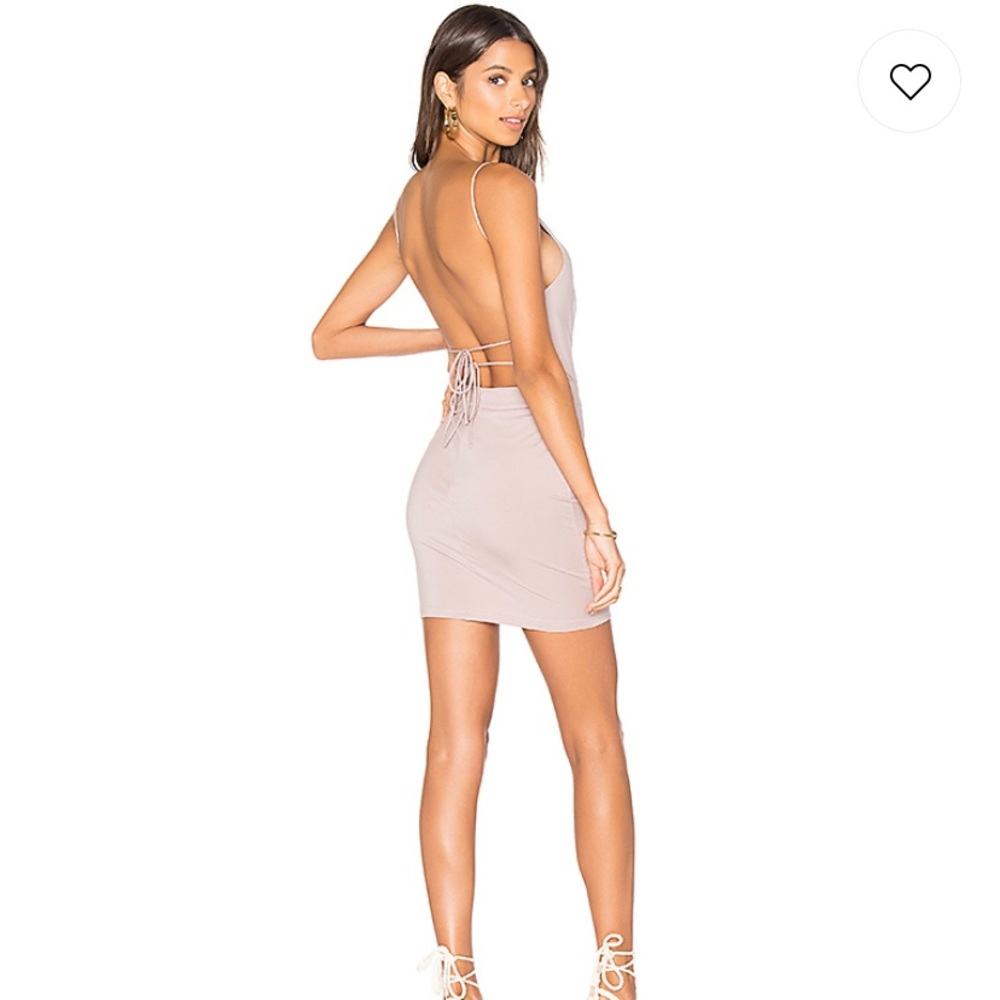 Solange Mini Dress in Mauve